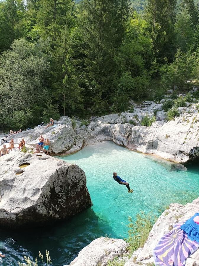 Holiday Home Over The River Bovec Exterior foto